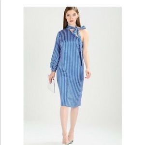 Banana Republic Bow Tie One Shoulder Dress